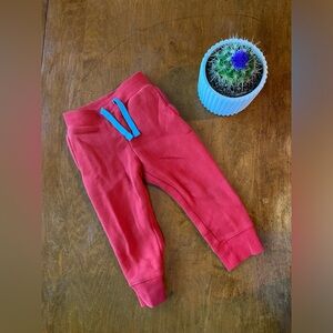 Red Joggers 2T